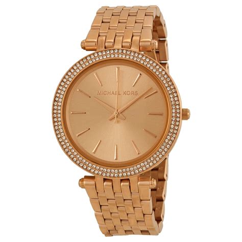 michael kors darci mk3192 montre or rose|michael kors darci pave.